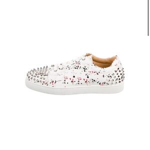 Christian Louboutin Rockstud spike canvas sneakers size 41 US size 8 Men’s